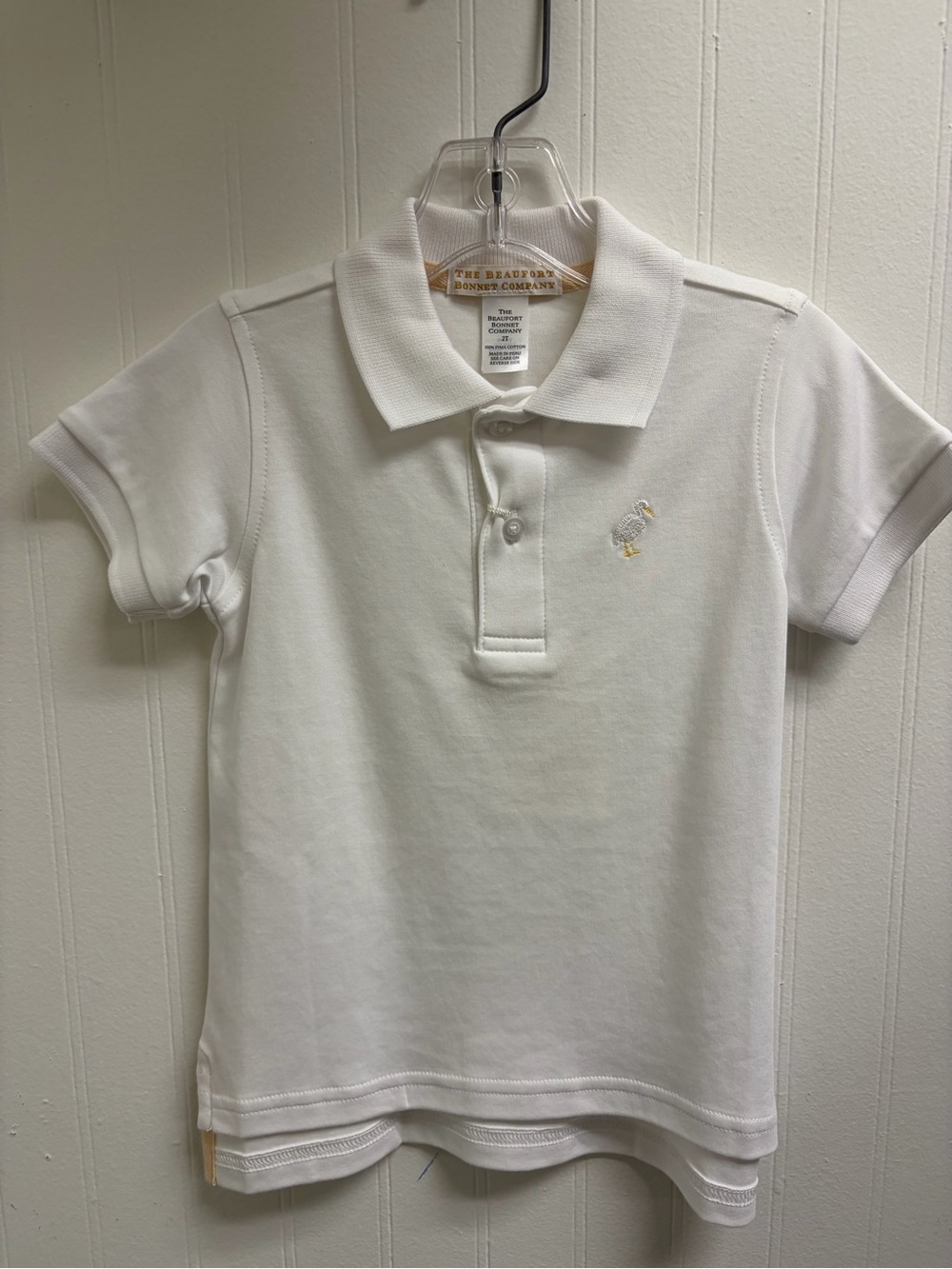 Beaufort Bonnet boys White Polo Shirt